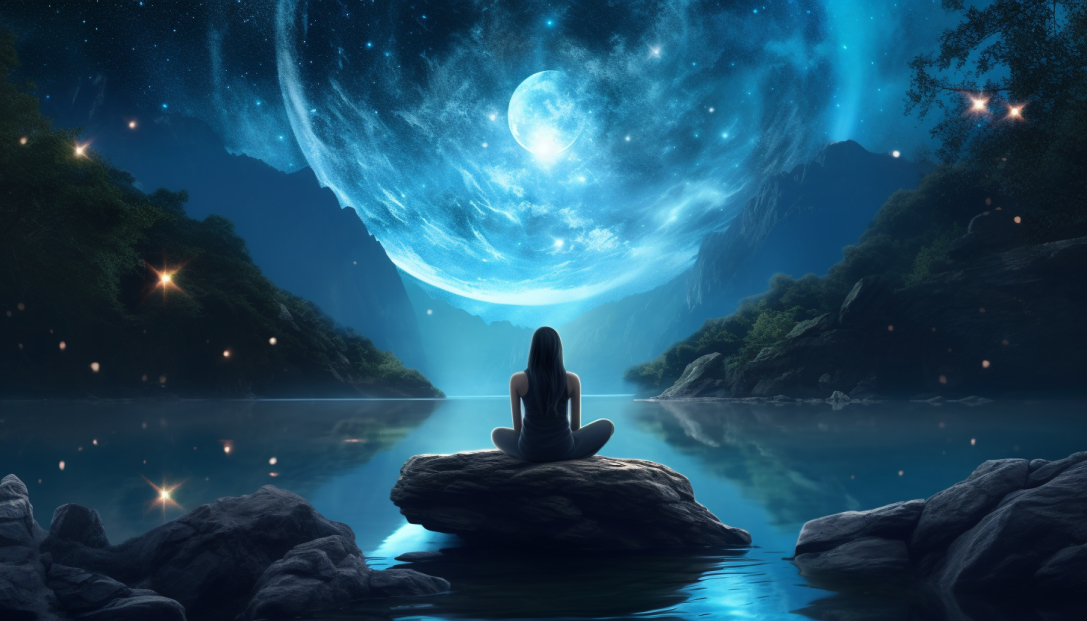 Blue Moon Guided Meditation Script